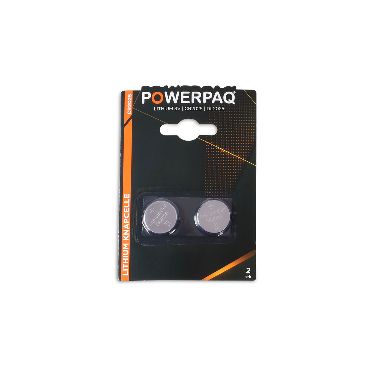 POWERPAQ LITHIUM 3V | CR2025