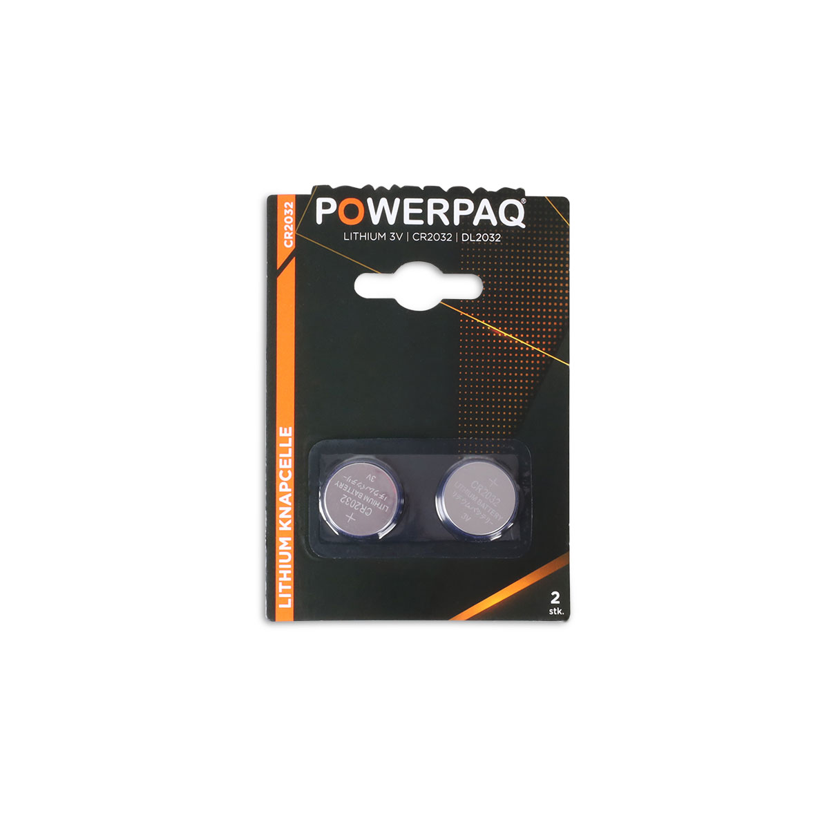 POWERPAQ LITHIUM 3V | CR2032