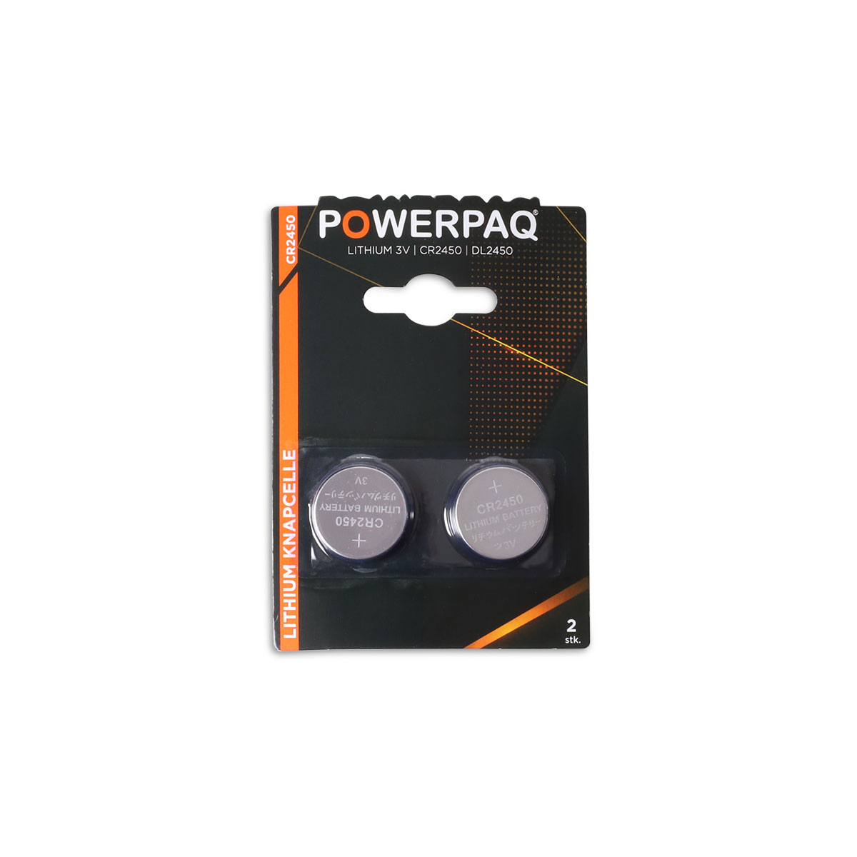 POWERPAQ LITHIUM 3V | CR2450